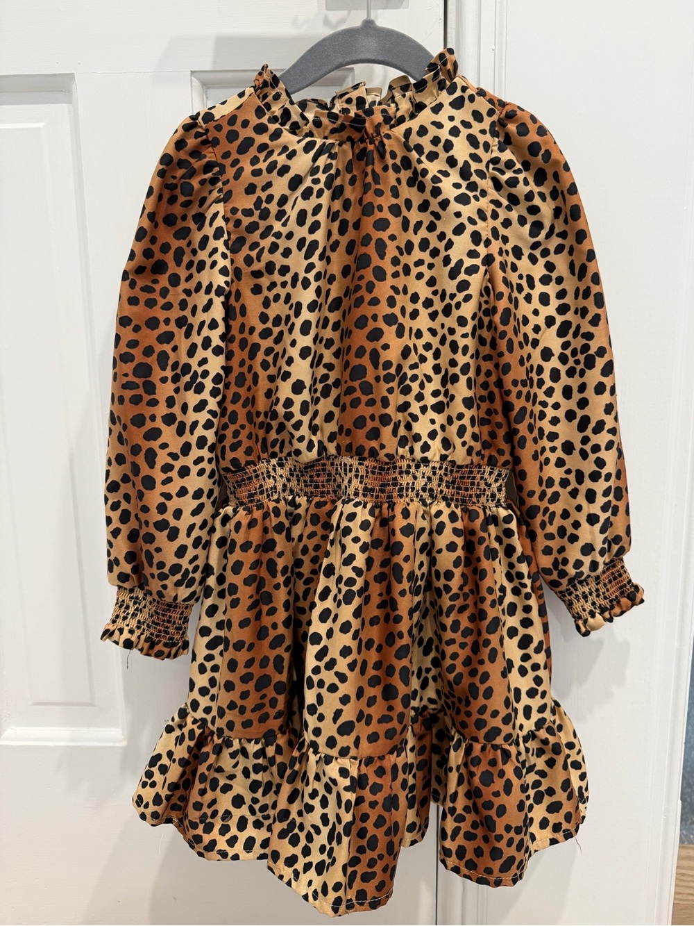 Janie and Jack leopard dress size 5